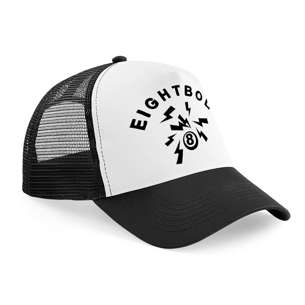 White/Black Logo Trucker (Sold out)