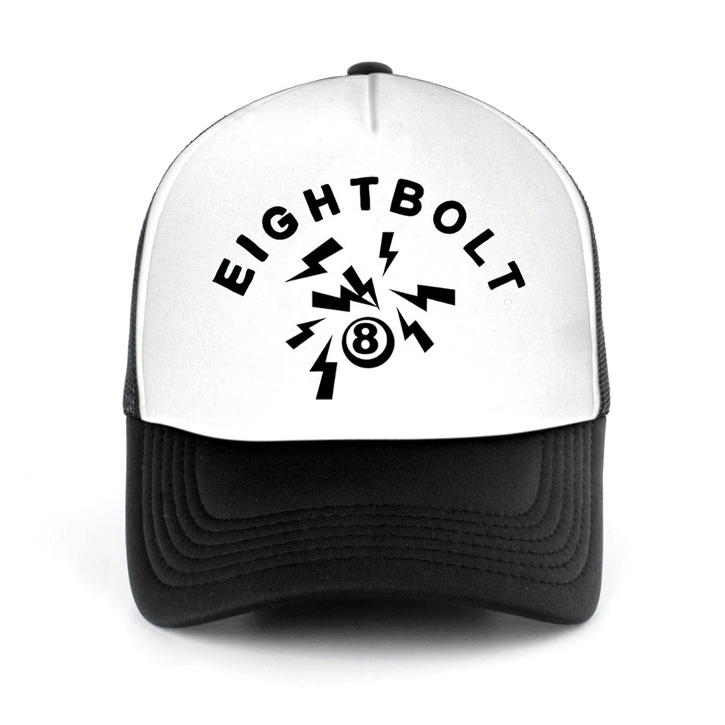 White/Black Logo Trucker (Sold out)