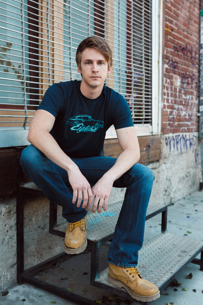 Eightbolt Logo Navy t-shirt