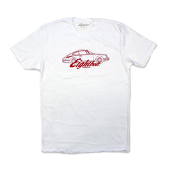Eightbolt Logo White t-shirt – 8bolt